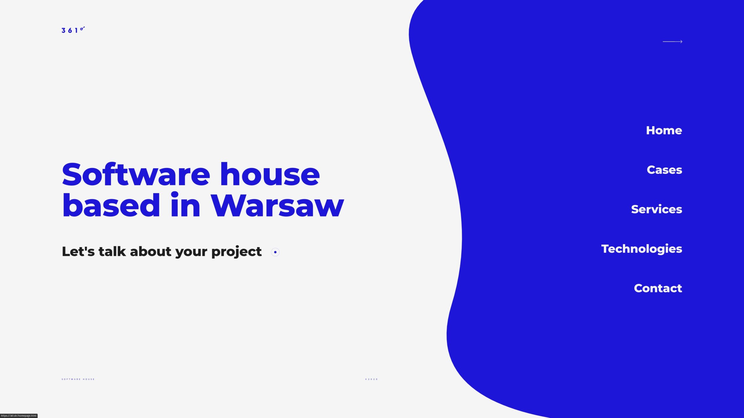 361 Software House - Web Design Awards Web Design Inspiration
