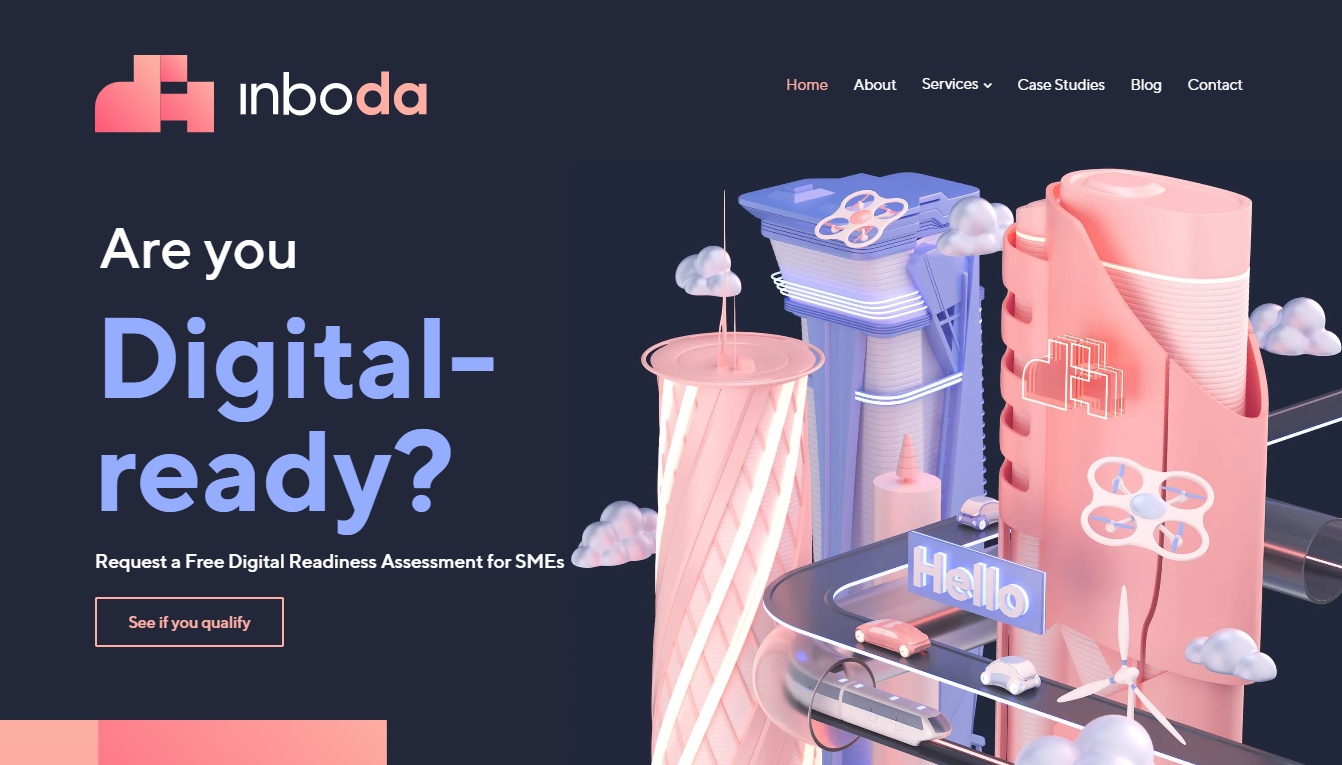 Inboda – Digital Agency - Web Design Awards Web Design Inspiration