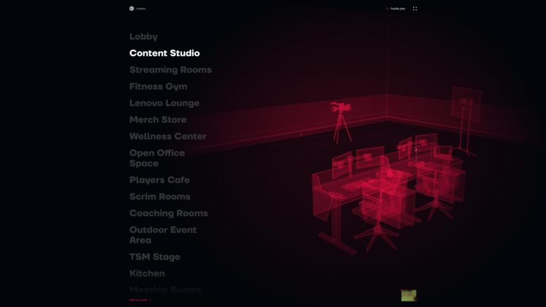 Team Solomid Esports Facility - Web Design Awards Web Design Inspiration