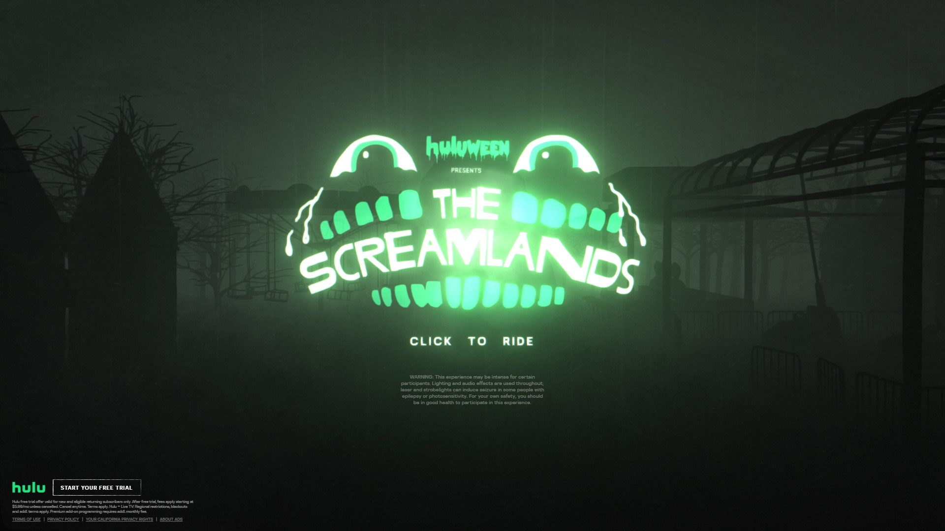 Huluween the screamlands all winners 3d