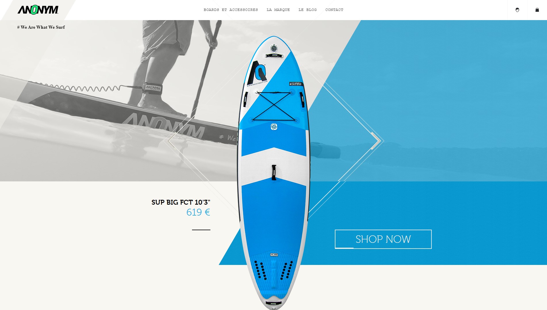 Anonym sup e-commerce about page