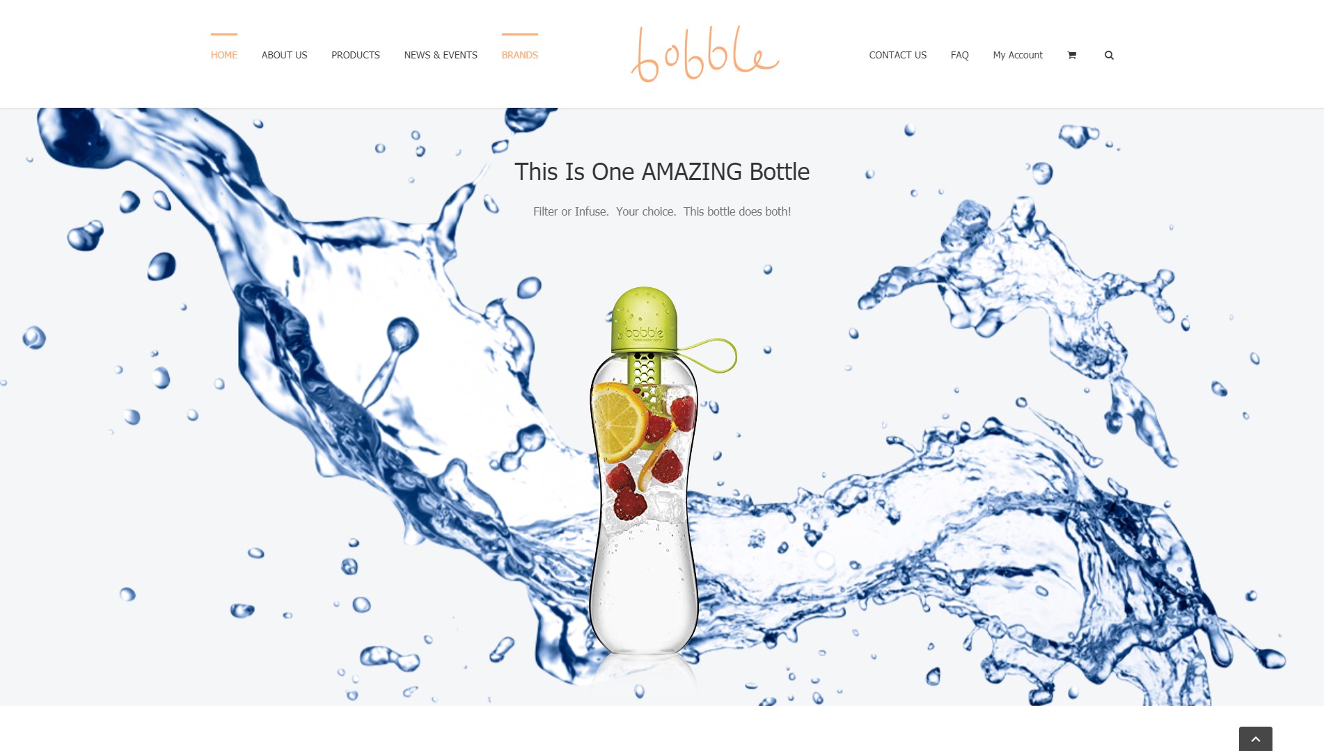 Bobble e-commerce colorful