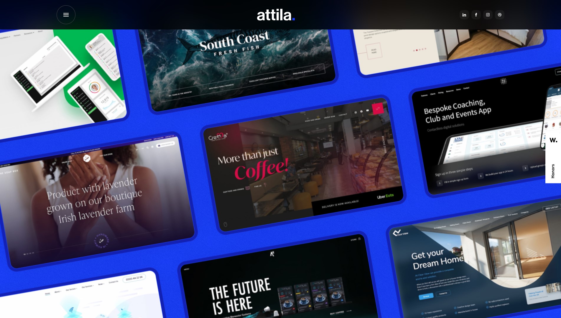 Attila design all winners graphic design