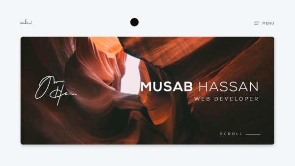 Musab hassan – portfolio portfolio animation