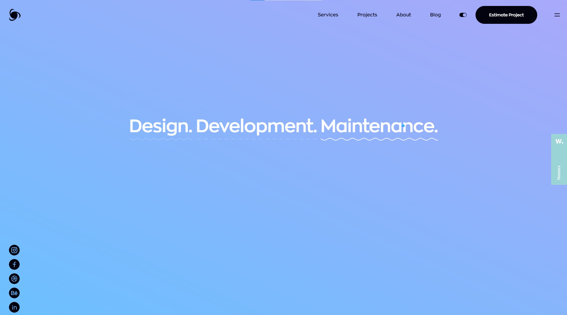 Ronas it – agency website other clean