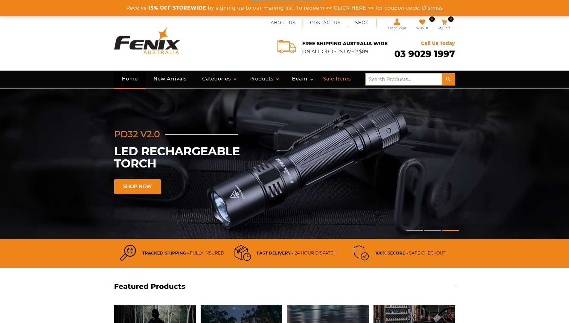 Fenix lighting australia all winners interaction design