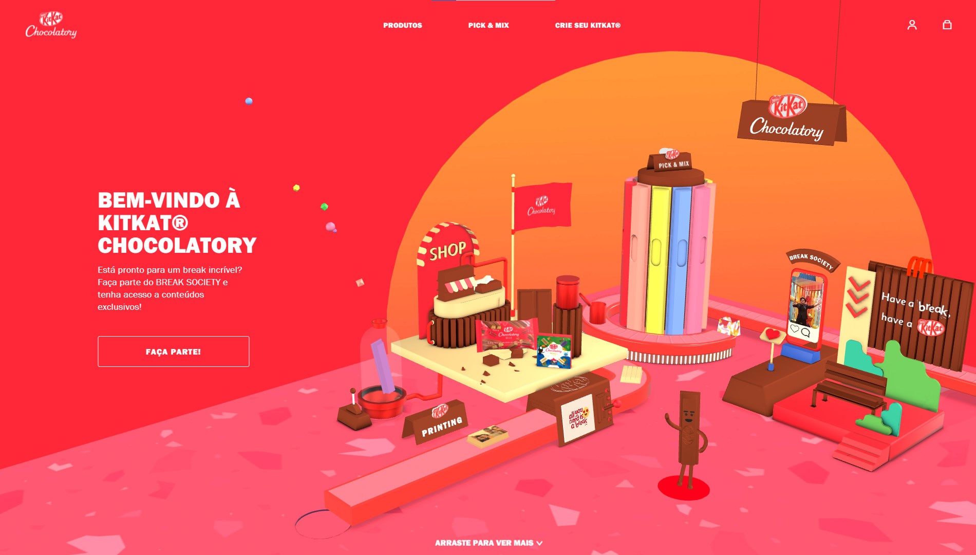 Kitkat chocolatory ecommerce all winners 3d
