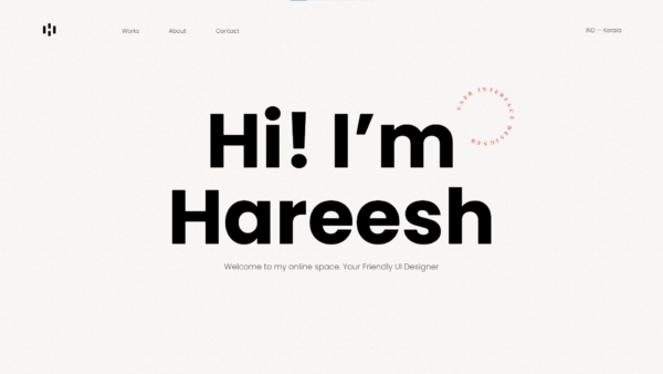 Hareesh Portfolio Clean