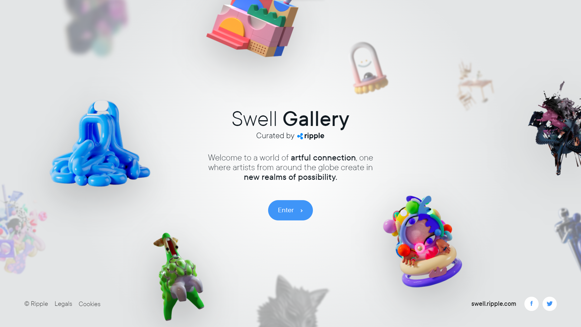 The swell gallery by ripple all winners 3d