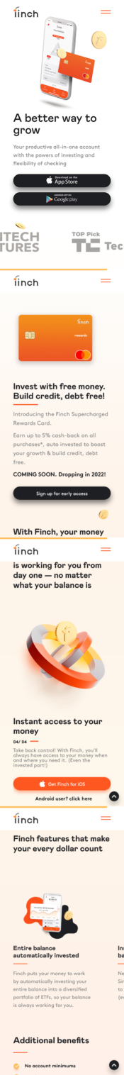 Finch finance 3d