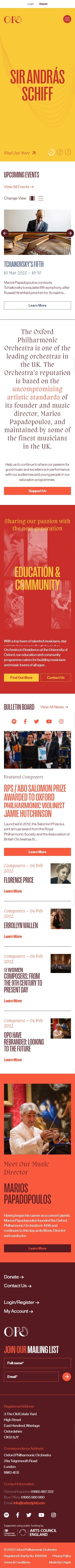 Oxford Philharmonic Orchestra All Winners Colorful