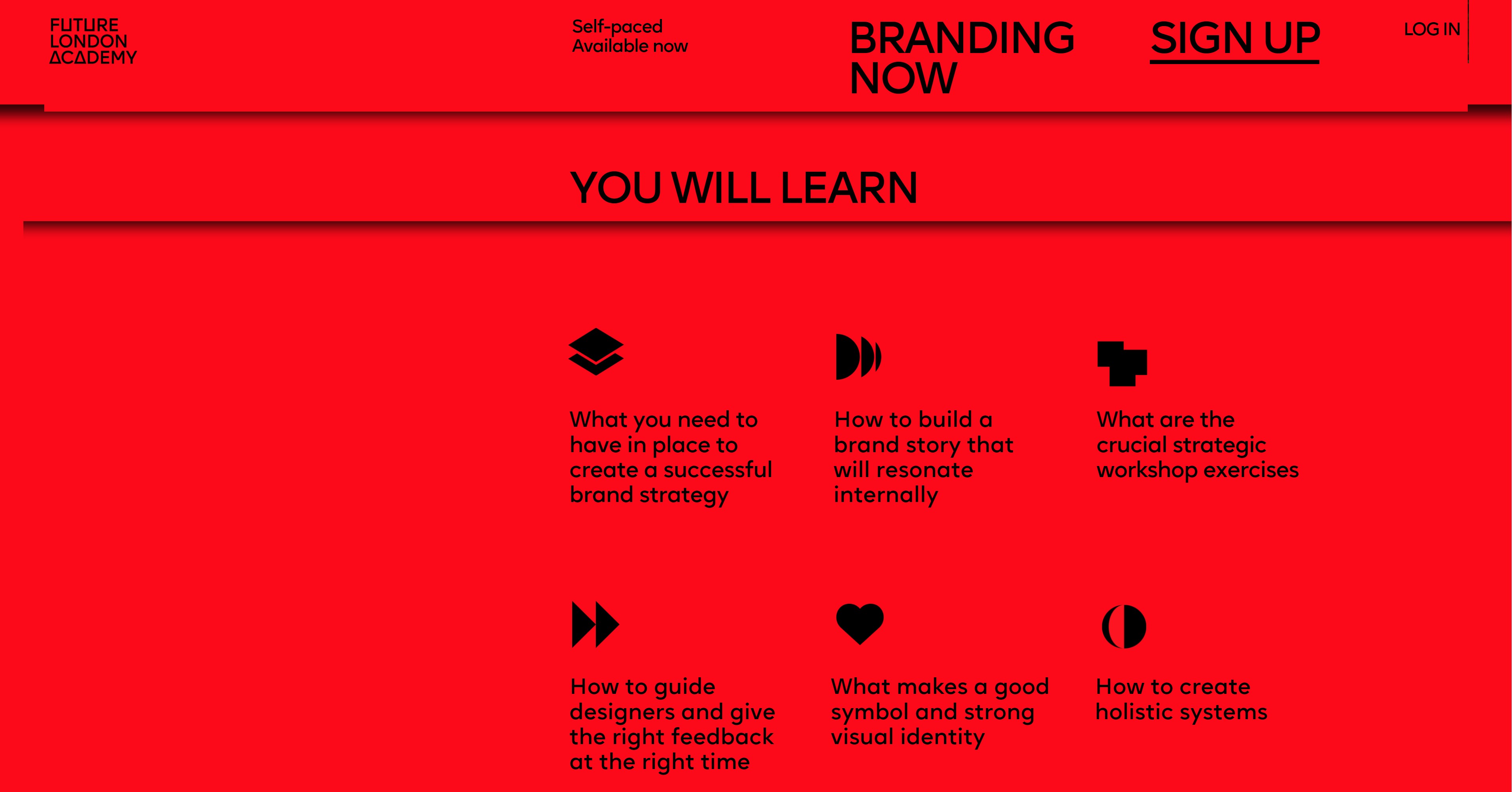 Branding Now Business & Corporate UI design