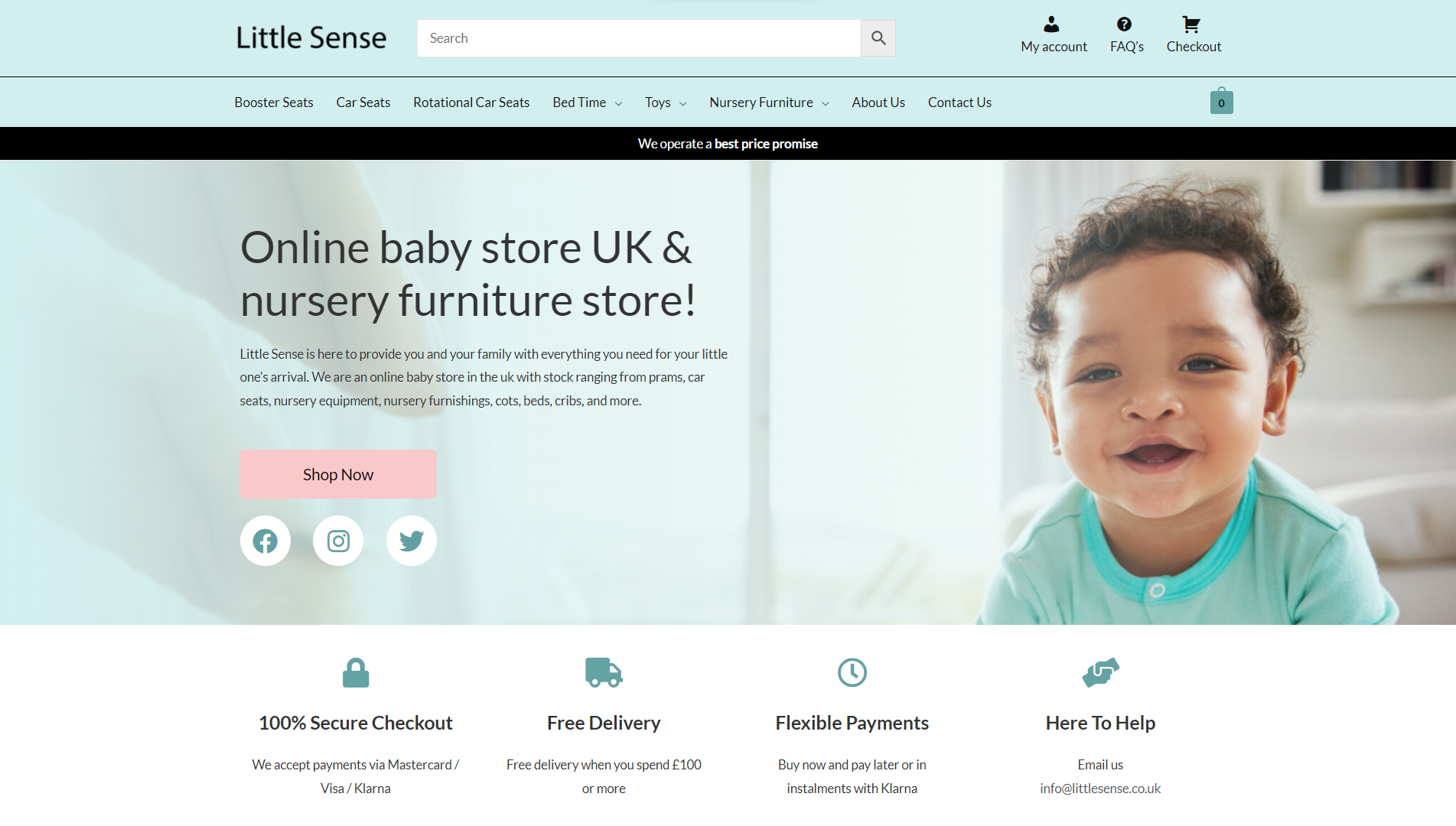 Little sense e-commerce web & interactive