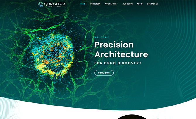 Qureator’s microphysiological systems technology about page