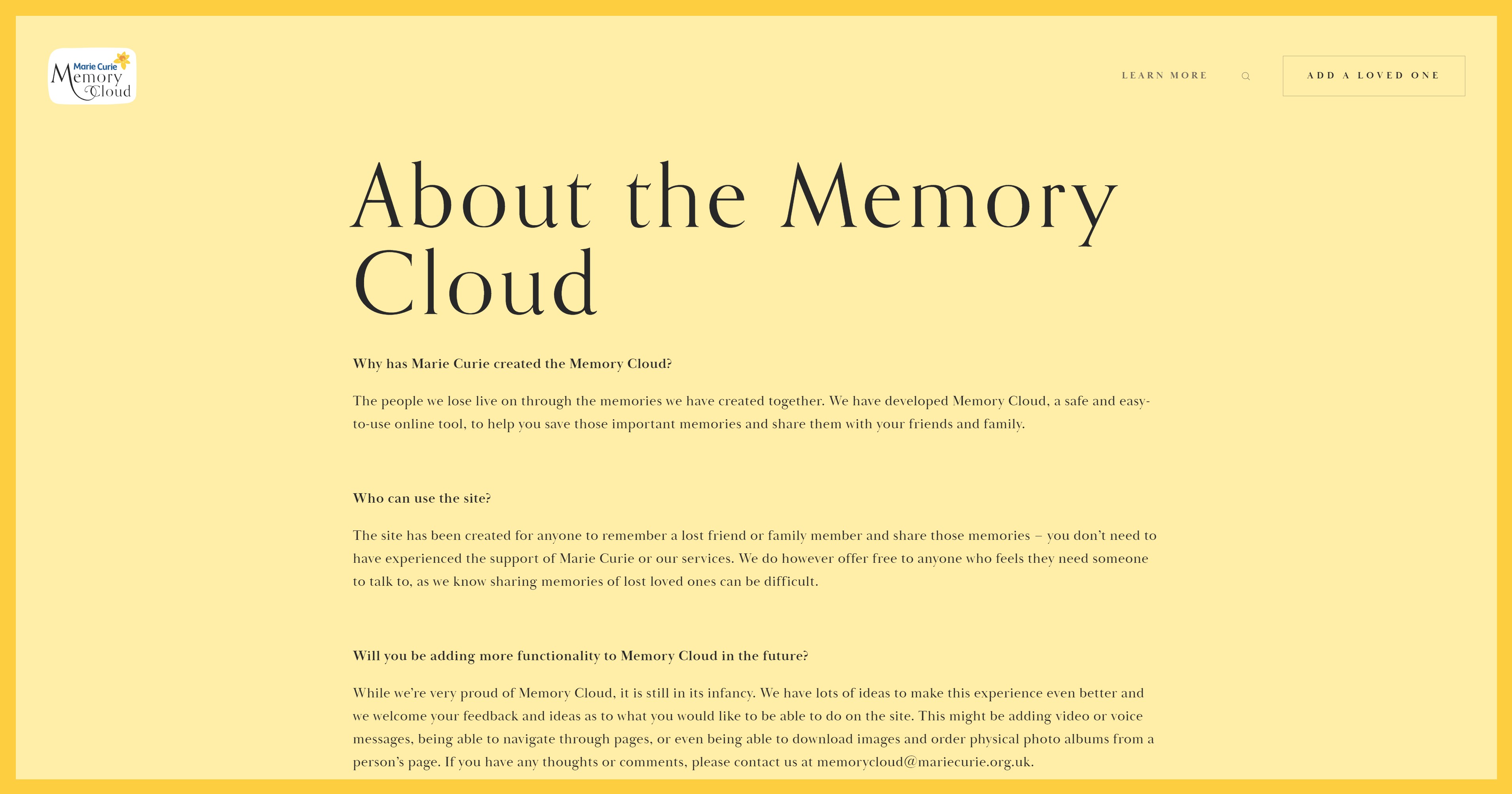 Memory Cloud All Winners 3D