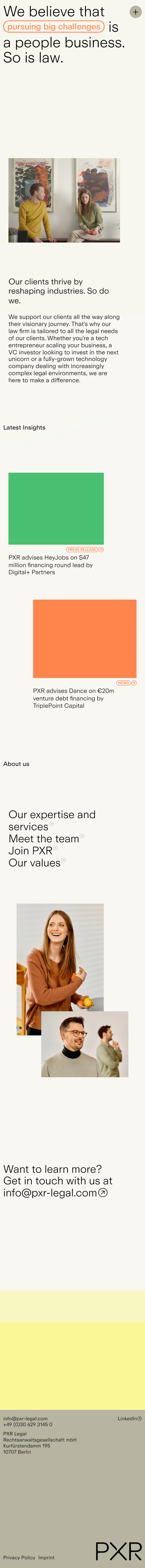 PXR Legal Business & Corporate Clean
