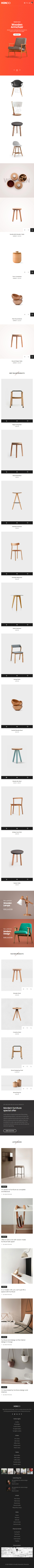 Hongo furniture e-commerce clean