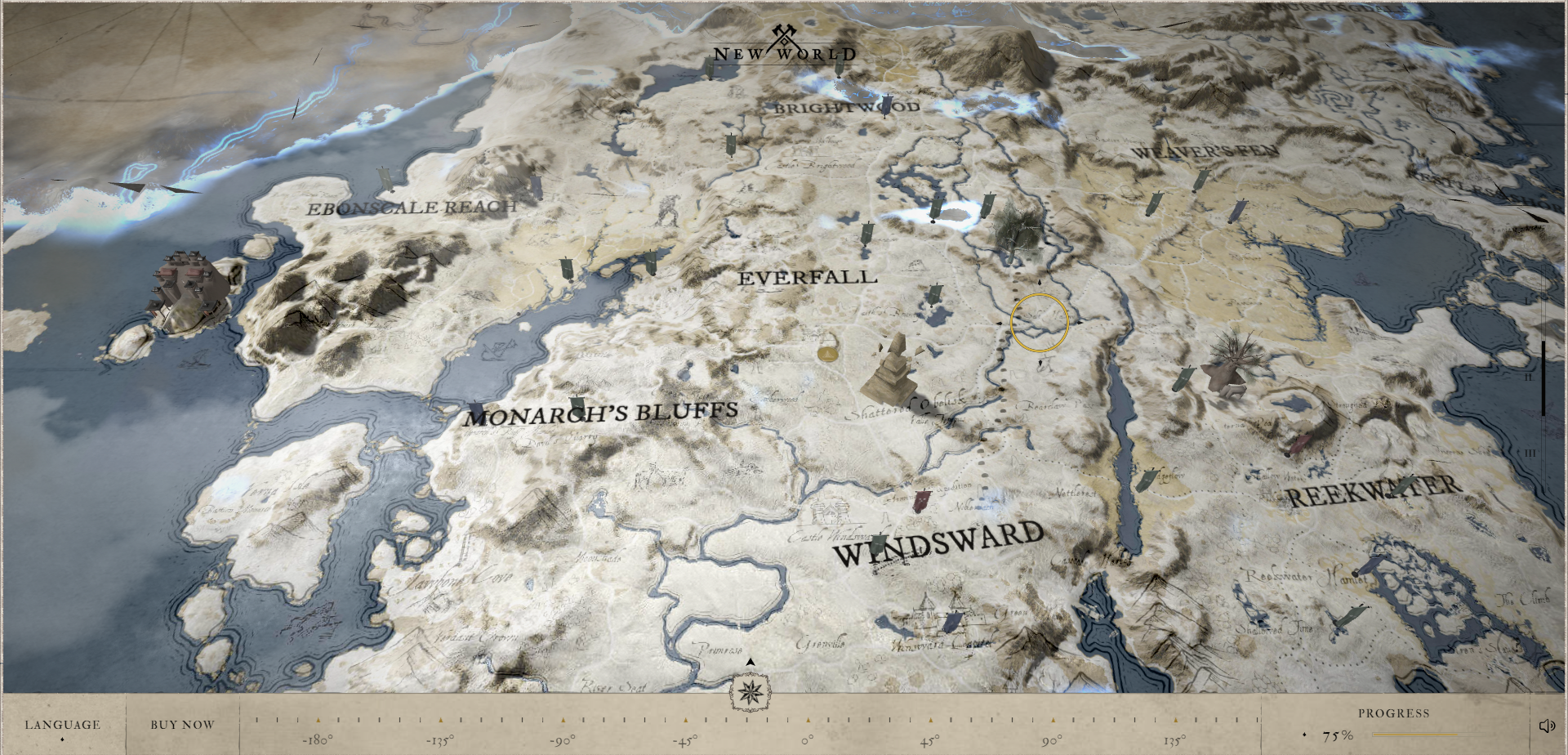 Map, Project New world Wiki
