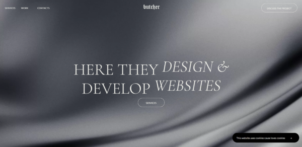 Butcher.studio Design Agencies Fullscreen