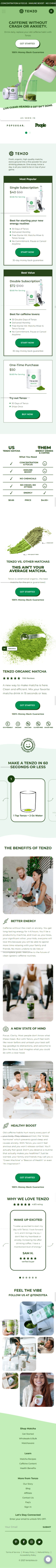 Tenzo tea all winners animation