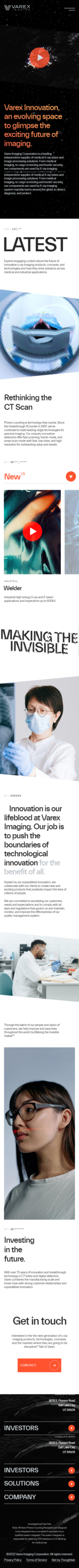 Varex imaging business & corporate clean