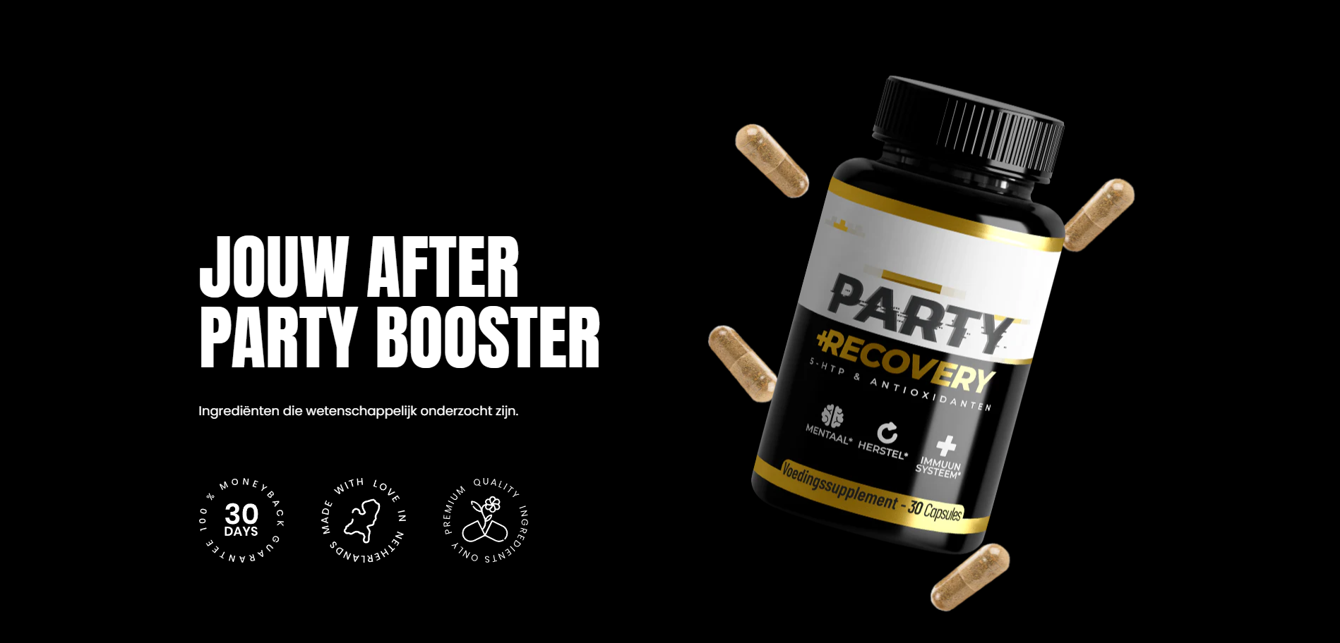 Party recovery shopify e-commerce animation