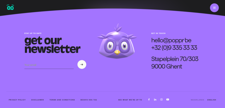 10 creative website footer design that will leave a lasting impression
