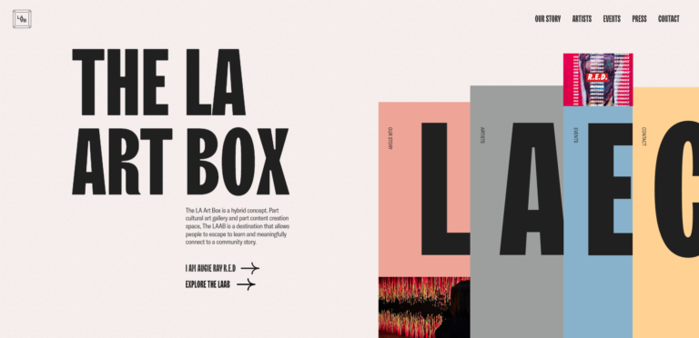 The la art box