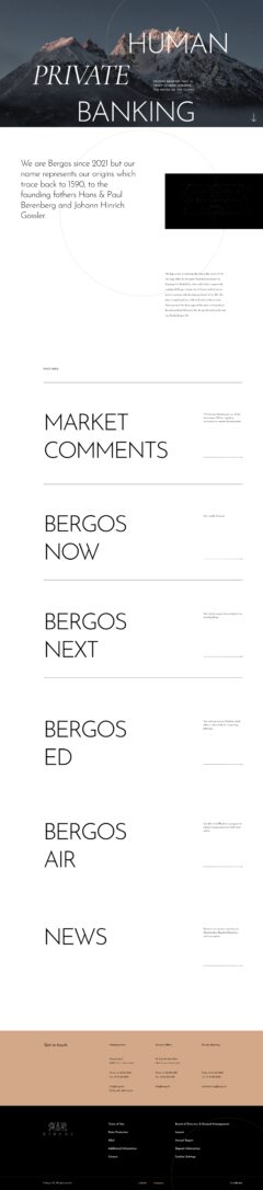 Bergos business clean