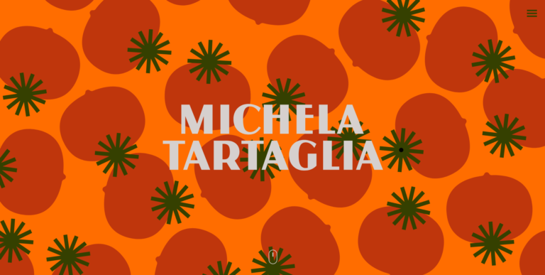 Michela tartaglia food & drink animation on scroll