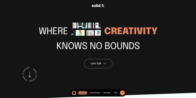 Solidot studio business about page