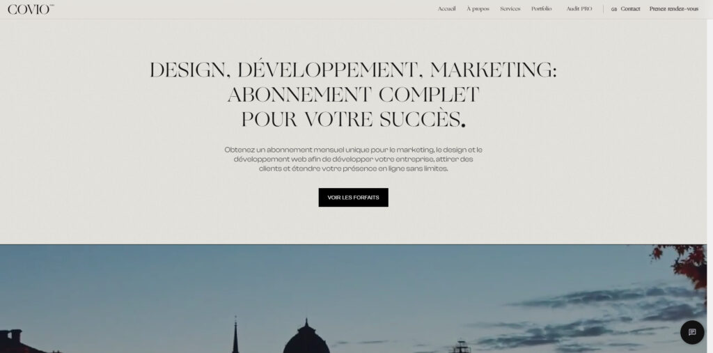 Covio agency agency portfolio interactive design