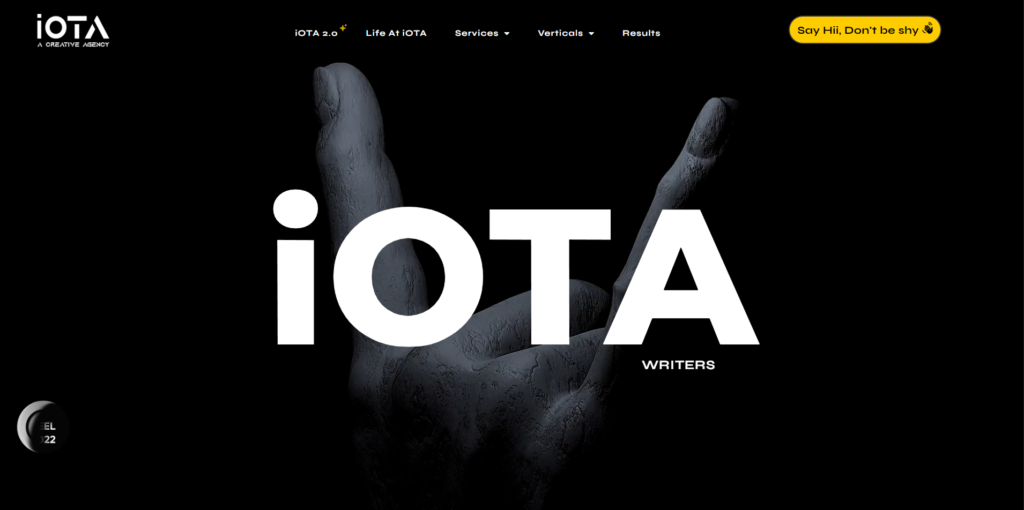Iota – a creative agency agency portfolio clean