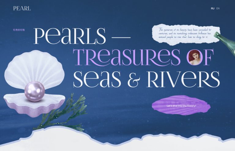 Pearls — sea & river treasures