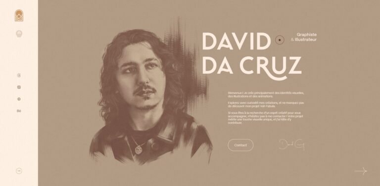 David da cruz – portfolio art & illustration about page