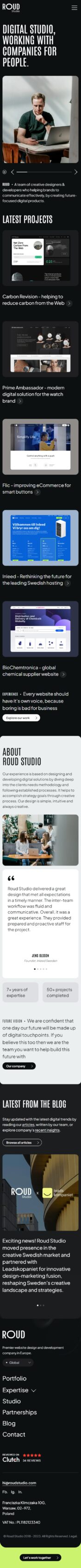 Roud studio design agencies 404 pages