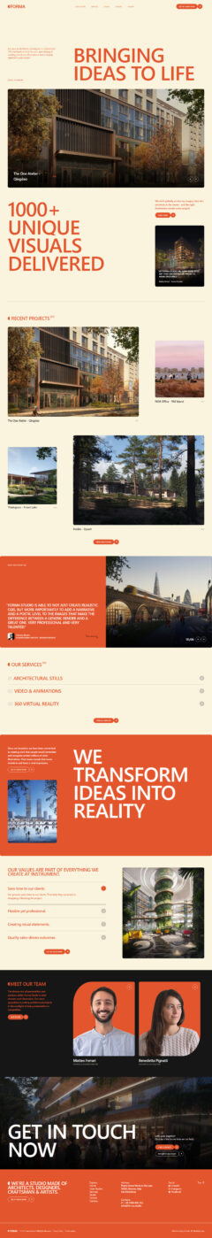 Forma studio architecture 404 pages