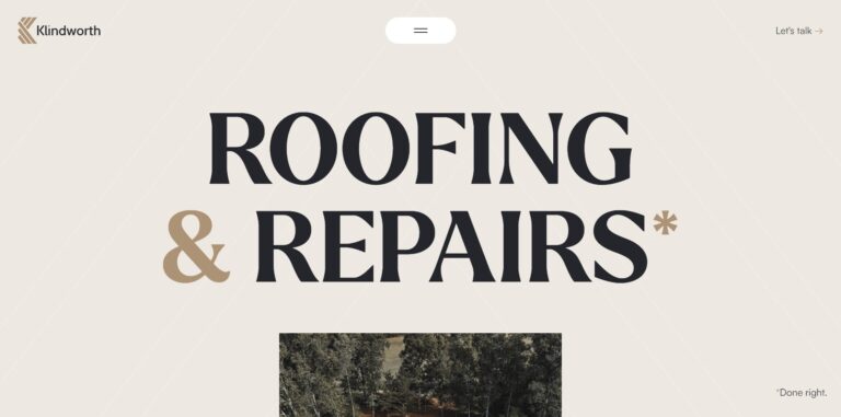 Klindworth roofing architecture fullscreen