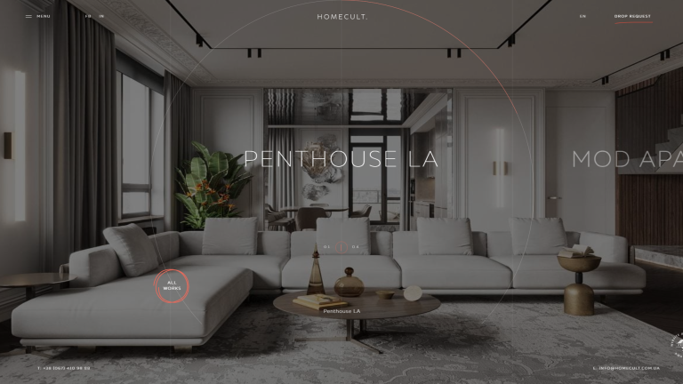 Homecult architecture about page