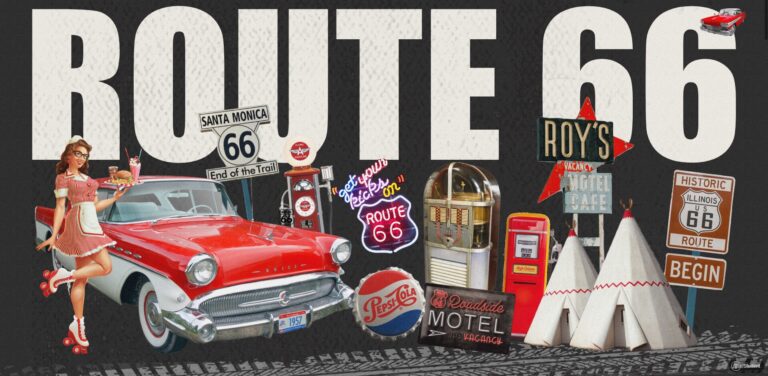 Route 66 travel 404 pages