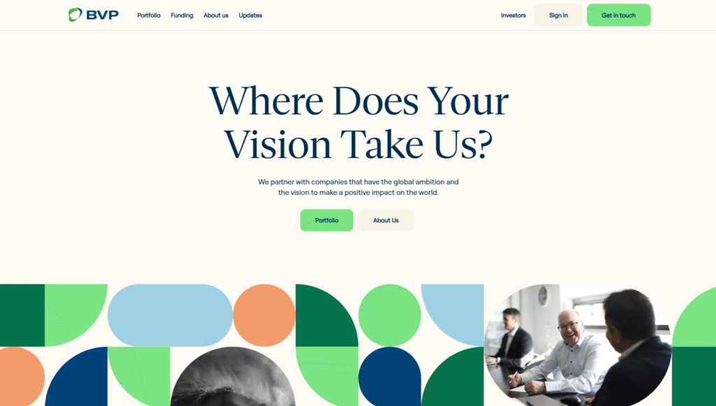 Bvp business about page