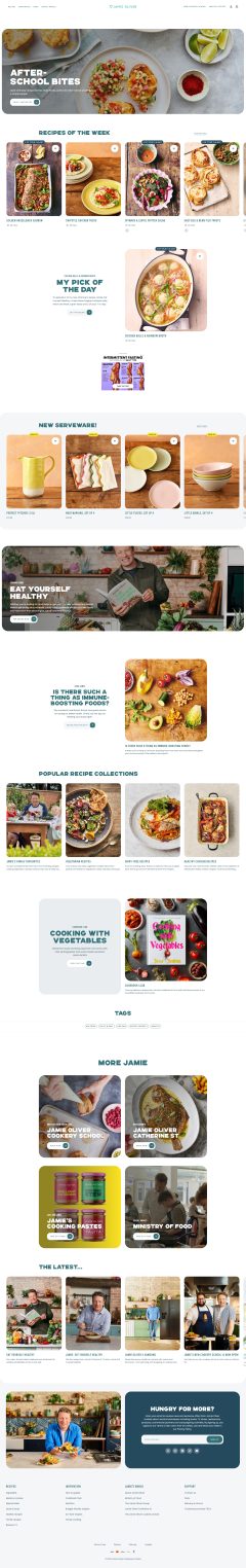 Jamie oliver culture & education 404 pages