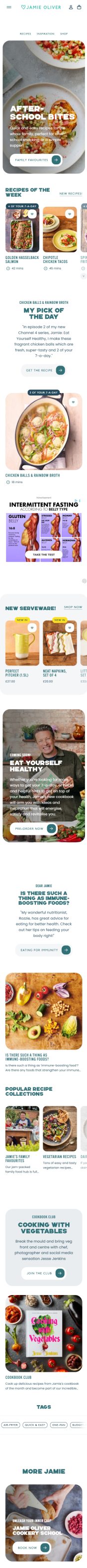 Jamie oliver culture & education 404 pages