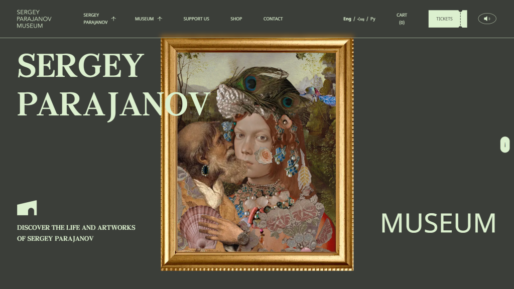 Parajanov museum art & illustration about page