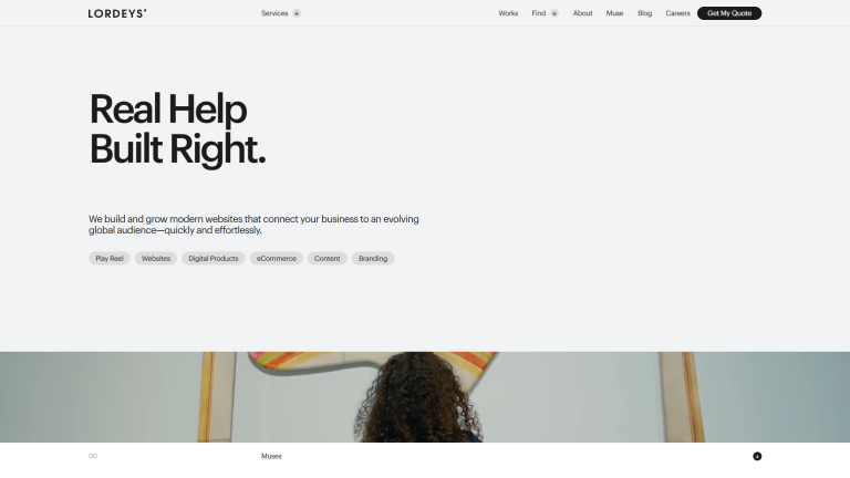 Websites & presence simplified design agencies clean